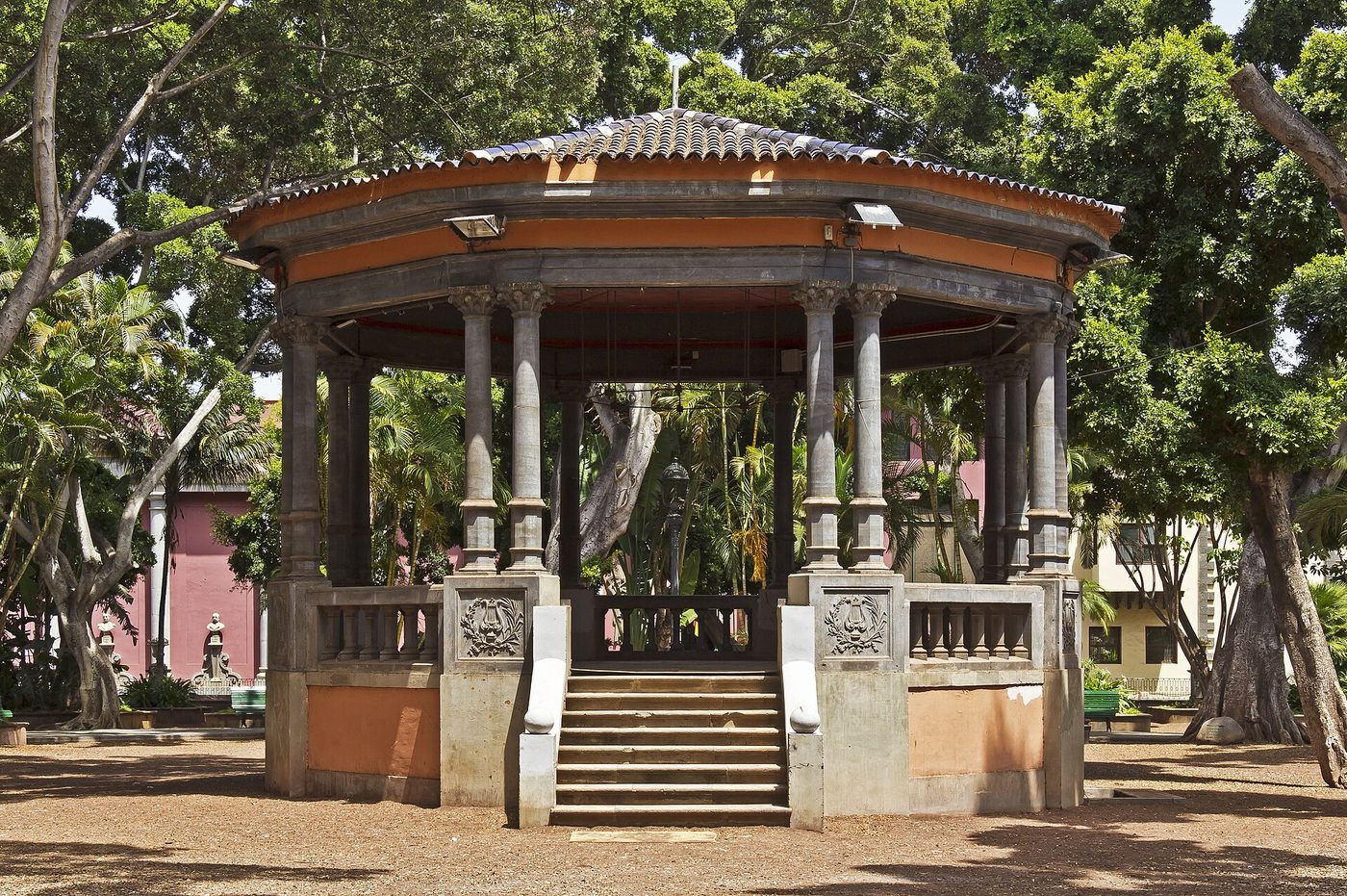 Templete de la plaza del Príncipe, en Santa Cruz de Tenerife